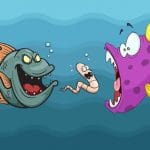 Angry Fish Coloring