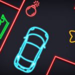 Neon Car Puzzle